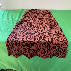 Leopard Print Skirt